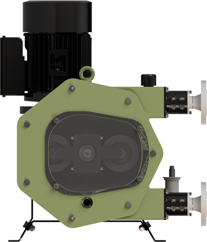 Chemical peristaltic pump